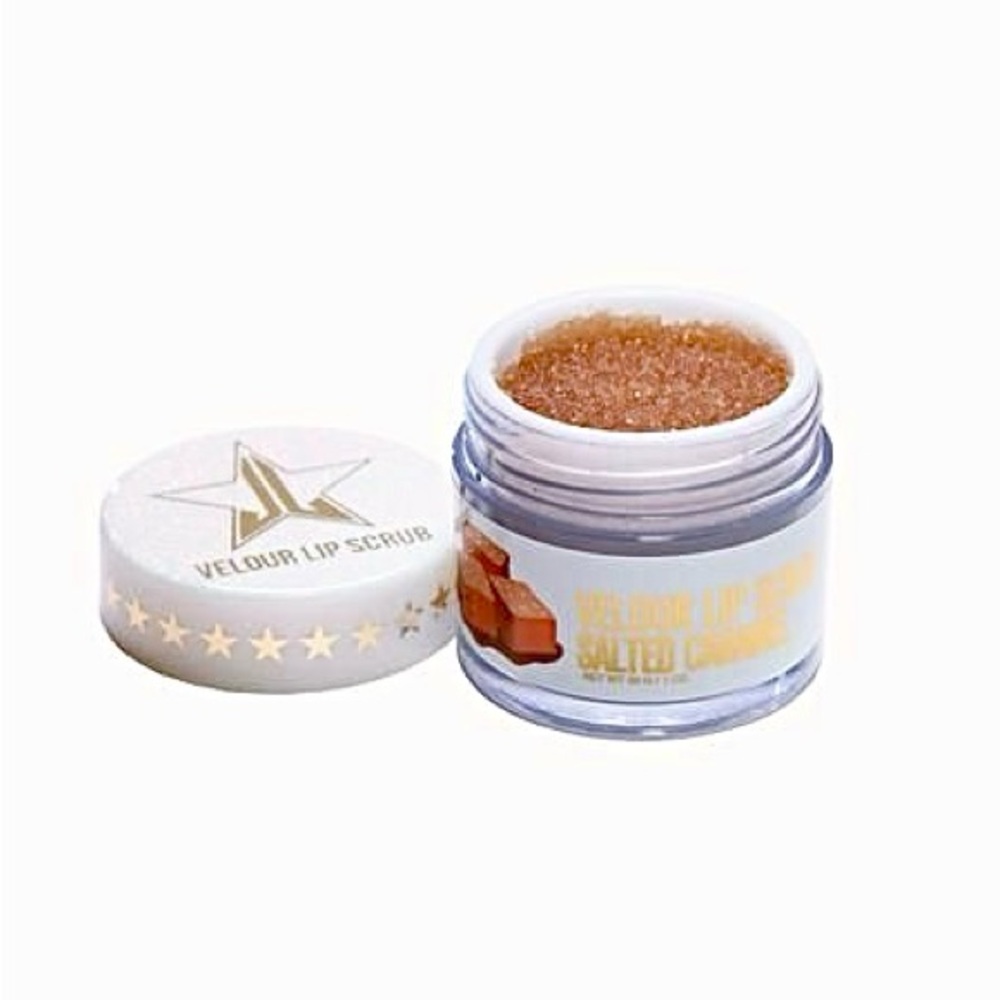 Jeffree Star | ‘Salted Caramel’ Velour Lip Scrub | NiB LE tasty lip therapy - Picture 5 of 15